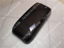 00 - 05 Dodge Neon Real Carbon Fiber Carbon Kevlar Hybrid Center Console Armrest Lid Cover