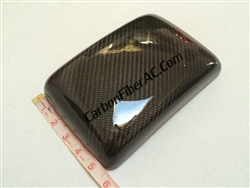 00-07 Subaru Impreza Real Carbon Fiber Center Console Armrest Lid Cover.