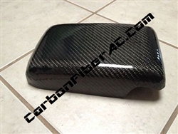 01 - 05 Lexus is300 Real Carbon Fiber Carbon Kevlar Hybrid Center Console Armrest Lid Cover