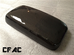 02 - 08 Mazda 6 Real Carbon Fiber Carbon Kevlar Hybrid Center Console Armrest Lid Cover