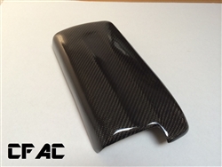 04 - 08 Mitsubishi Galant Real Carbon Fiber Carbon Kevlar Hybrid Center Console Armrest Lid Cover