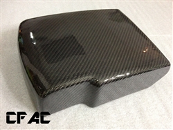 06 - 10 Jeep Commander Real Carbon Fiber Carbon Kevlar Hybrid Center Console Armrest Lid Cover
