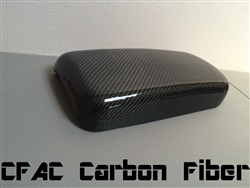 06 - 11 Honda Civic Civic Si Real Carbon Fiber Carbon Kevlar Hybrid Center Console Armrest Lid Cover