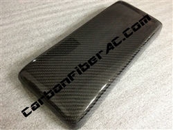 86 - 92 Toyota Supra Real Carbon Fiber Carbon Kevlar Hybrid Center Console Armrest Lid Cover