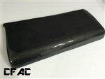 Corvette C4 Real Carbon Fiber Carbon Kevlar Hybrid Center Console Armrest Lid Cover