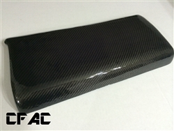 Corvette C4 Real Carbon Fiber Carbon Kevlar Hybrid Center Console Armrest Lid Cover