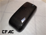 98 - 02 Mazda 626 Real Carbon Fiber Carbon Kevlar Hybrid Center Console Armrest Lid Cover