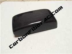 99 - 03 Mitsubishi Galant Real Carbon Fiber Carbon Kevlar Hybrid Center Console Armrest Lid Cover