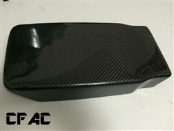 Mercedes Benz 420sel 560sel Real Carbon Fiber Carbon Kevlar Hybrid Center Console Armrest Lid Cover